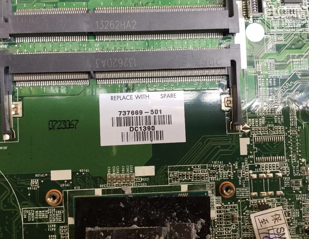 737669-501 737669-001 737956-001 аккумулятор большой емкости DA0U83MB6E0 для hp павильон 15-N Материнская плата ноутбука 8670 м 1 ГБ i5-4200U 1,6 ГГц