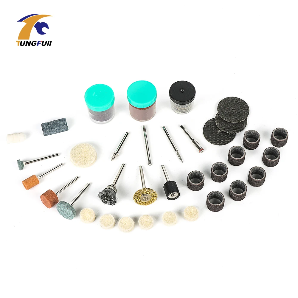  Tungfull 105pcs Dremel Accessories For Rotary Tools 3000 4000 Polishing Grinding Cutting Power Tool