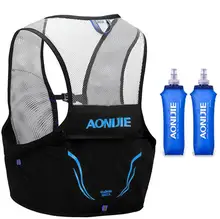 AONIJIE 2.5L Lightweight Backpack Running Breathable Cycling Marathon Ultralight Hiking Sport Bag 500ML Soft Flask
