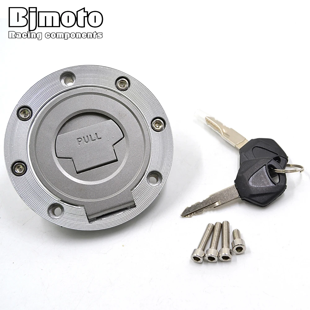 

BJMOTO Fuel Gas Tank Cap Cover with Key for Yamaha YZF R1 2002-2011 YZF R6 2003-2010 YZF R6S 2003-2008 FJR1300 XJR1300 FZ1S