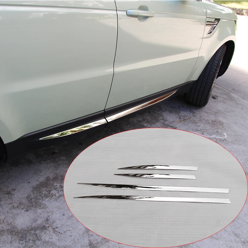 

Aluminum alloy Car Side Molding Decoration Trim For Land Rover Range Rover Sport 2014- 2017