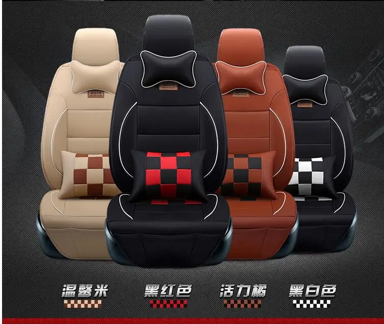 Luxury Leather PU leather Car Seat Covers 5 Seat Cover For Cadillac ATS