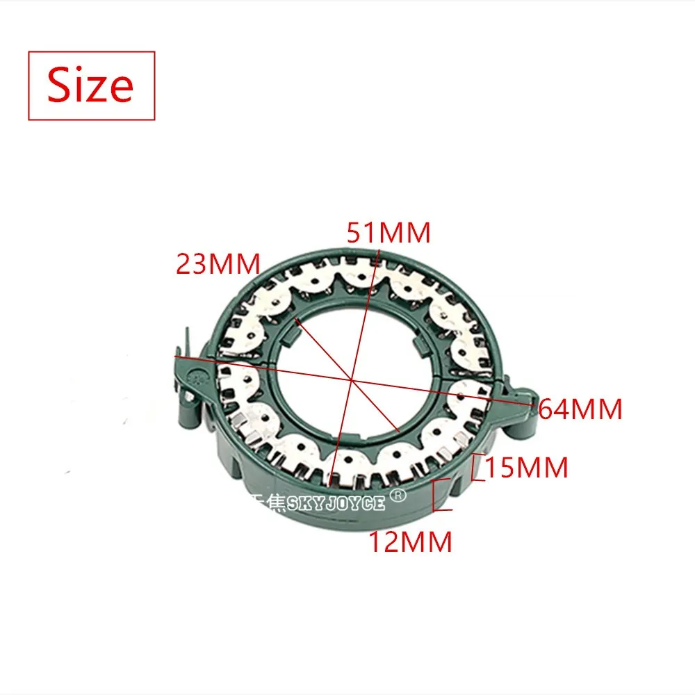 2X adapter D1S D1R D1C Metal Clip Retainer base adapter D1 D3 D2S D4S adapter HID Xenon Bulb Light Convert Holder socket Adapter (7)