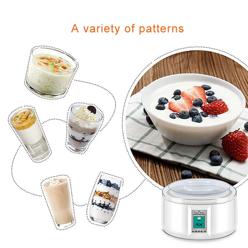 Summer Savings! WJSXC Home and Kitchen Clearance, Yogurt Maker Machine,  Household Appliances Automatic Fermented with Stainless Steel, Durable DIY