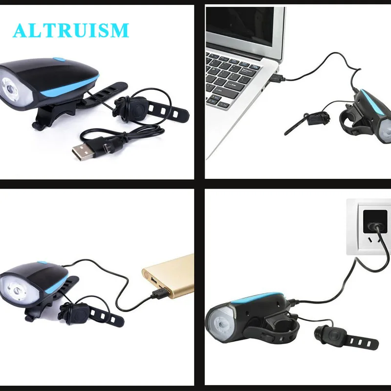 Cheap ALTRUISM Bike Light Head LED Flashlight with Bell Luces Multifunction Cycle Lamp MTB Road Cycling Headlight Bicycle Accessories 4 Cheap ALTRUISM Bike Light Head LED Flashlight with Bell Luces Multifunction Cycle Lamp MTB Road Cycling Headlight Bicycle Accessories 4