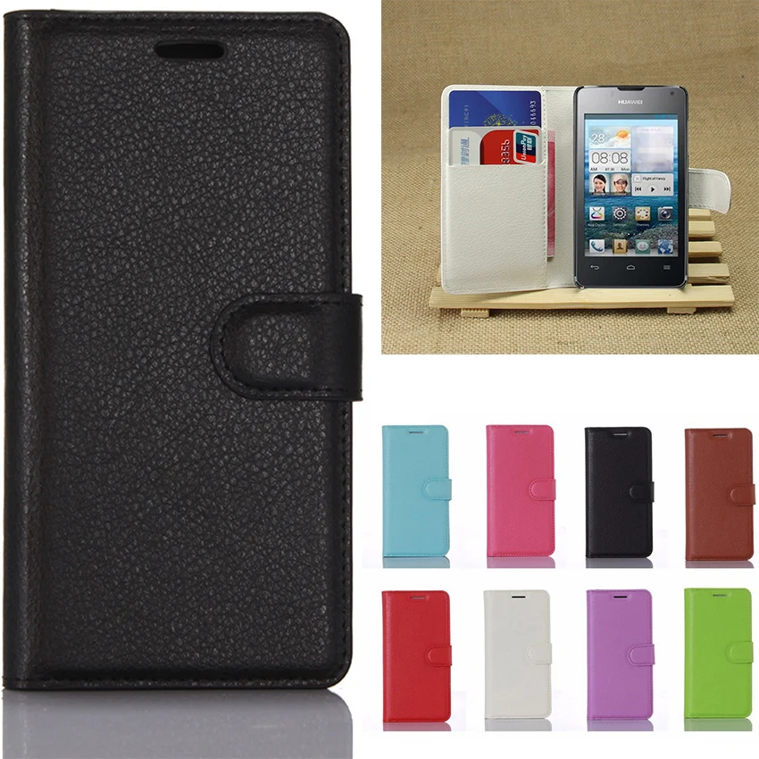 

Luxury Stand Wallet Flip Leather Cover for Huawei Ascend Y300 U8833 huawei y300 Phone Case with Card Holder Fundas Coque Capa