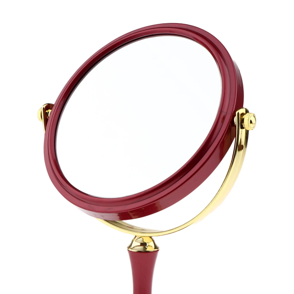 Premium Desktop Makeup Beauty Vanity Mirror for Countertop Cabinet Desk with Durable Plastic Stand Base, Bridesmaids Gifts