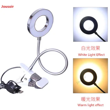 

Ring light Live broadcast anchor beauty skinny face two colors adjustable clamping light CD50 T07