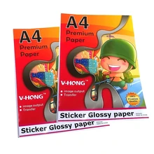 A4 Размер 8,3x11," быстрая фотография Purikura Label Note Album логотип реклама струйный принтер наклейка самоклеящаяся бумага