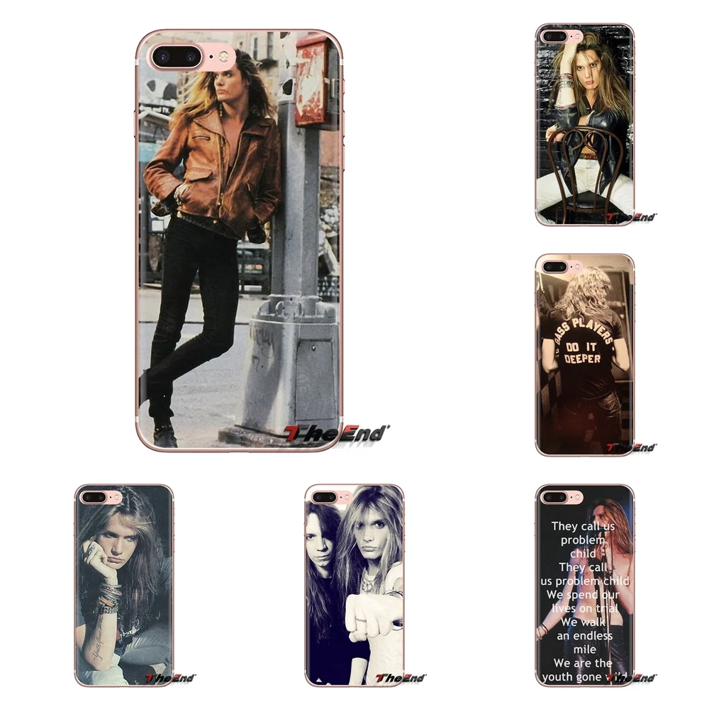 

Soft TPU Phone Case skid row US heavy metal band For Huawei G7 G8 P7 P8 P9 P10 P20 P30 Lite Mini Pro P Smart Plus 2017 2018 2019