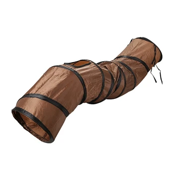 

1.2M Portable Cats Toy S Shape Cat Toys Tunnel Long Lovely Funny Home Furniture Cat Tunnel Toys Kitten Puppy Pet Supplies