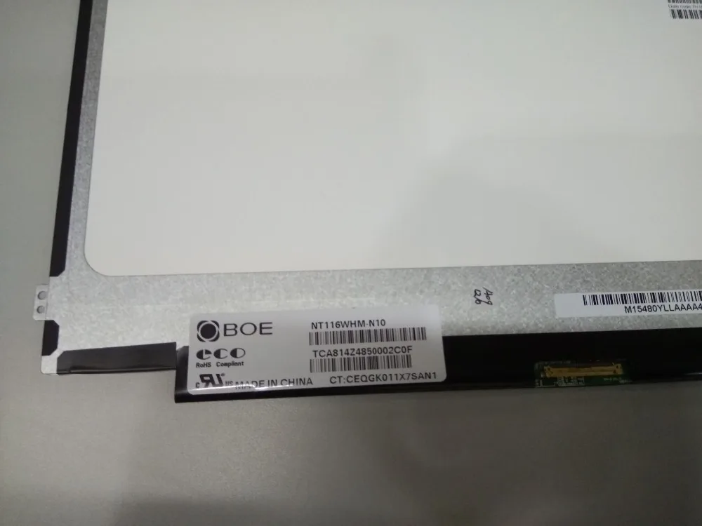 Для Boe NT116WHM-N10 NT116WHM N10 светодиодный дисплей Матрица для ноутбука 11 6 &quotHD 1366X768 40Pin