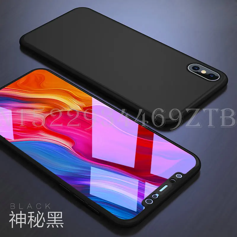 Чехлы для Huawei Y5 2019 с полным покрытием 360 градусов чехол закаленным стеклом Y 5