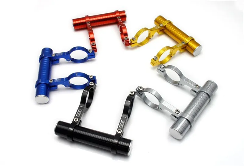 

GUB 558 Bicycle Handle Bar Extender With CNC New Arrival Bicycle HandleBar Extender Mount Lamp Support Lamp Holder