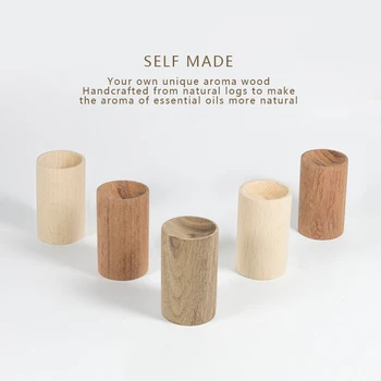 

Essential Oil Diffused Wood Aromatherapy Diffuser for Essential Oils Fragrance Car Oil Diffused Wood Refreshing Sleep Aid