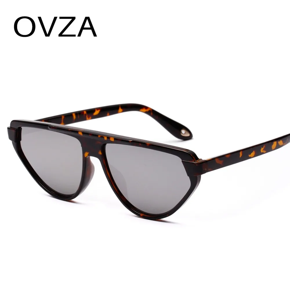 

OVZA Newest Retro Sunglasses Womens Brand Designed Vintage Sunglasses Mens Punk Style Fashion Ladies Sunglass Yellow S1019