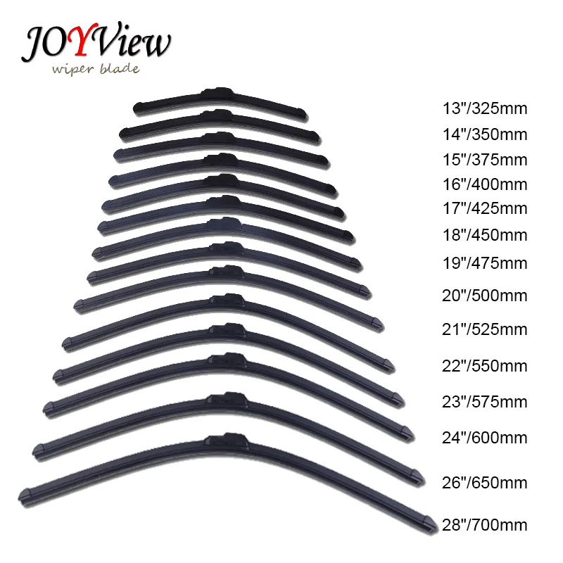 Auto Car Windshield Wiper Blade Universal U-type Bracketless Blade 13\ Auto Car Windshield Wiper Blade Universal U-type Bracketless Blade 13\