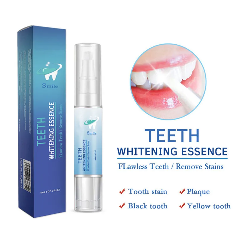 Hot White Teeth Whitening Pen Tooth Gel Whitener Bleach Remove Stains