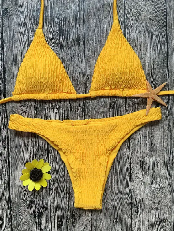 

Swimwear Women Bikini Set Push-up Padded Bra Ladies Swimsuit Swimwear Triangle Bathing Suit HOT