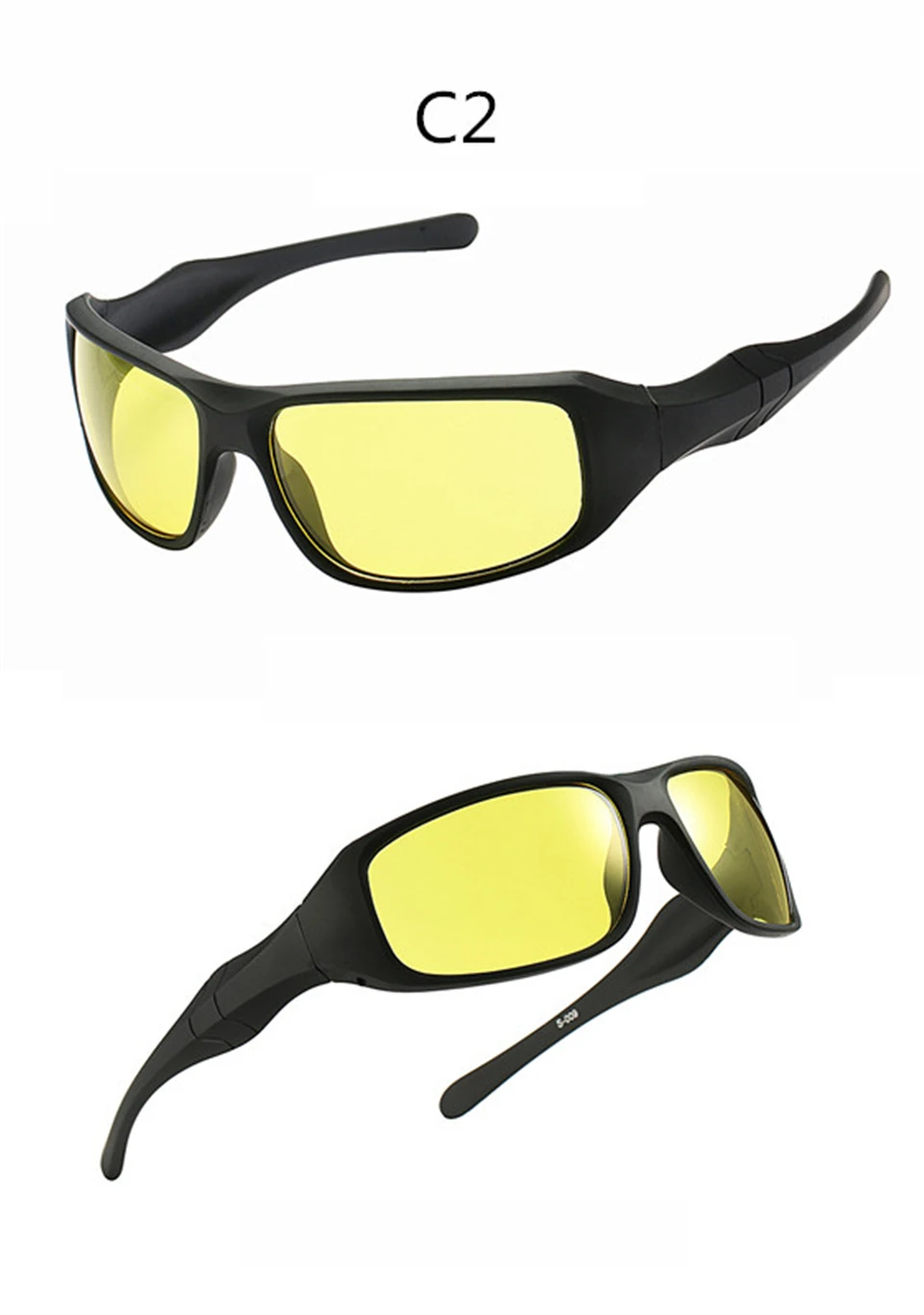 Drivers driving night vision glasses day and night sunglasses outdoor sports cycling men sunglasses pilot glasse (4)