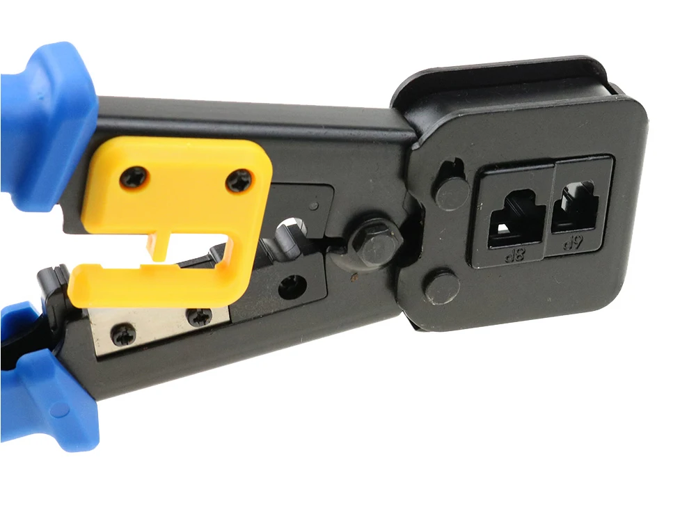 RJ45 크림 퍼 핸드 네트워크 도구 펜치 RJ12 cat5 cat6 8p8c 케이블 스트리퍼 클램프 집게 클립 멀티 기능