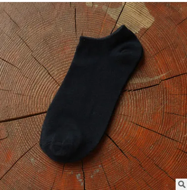 Fcare/новинка года, 20 шт. = 10 пар белых носков, мужские носки из 80% хлопка, Тапочки, повседневные Элитные невидимые короткие носки, летние тонкие носки - Цвет: navy blue