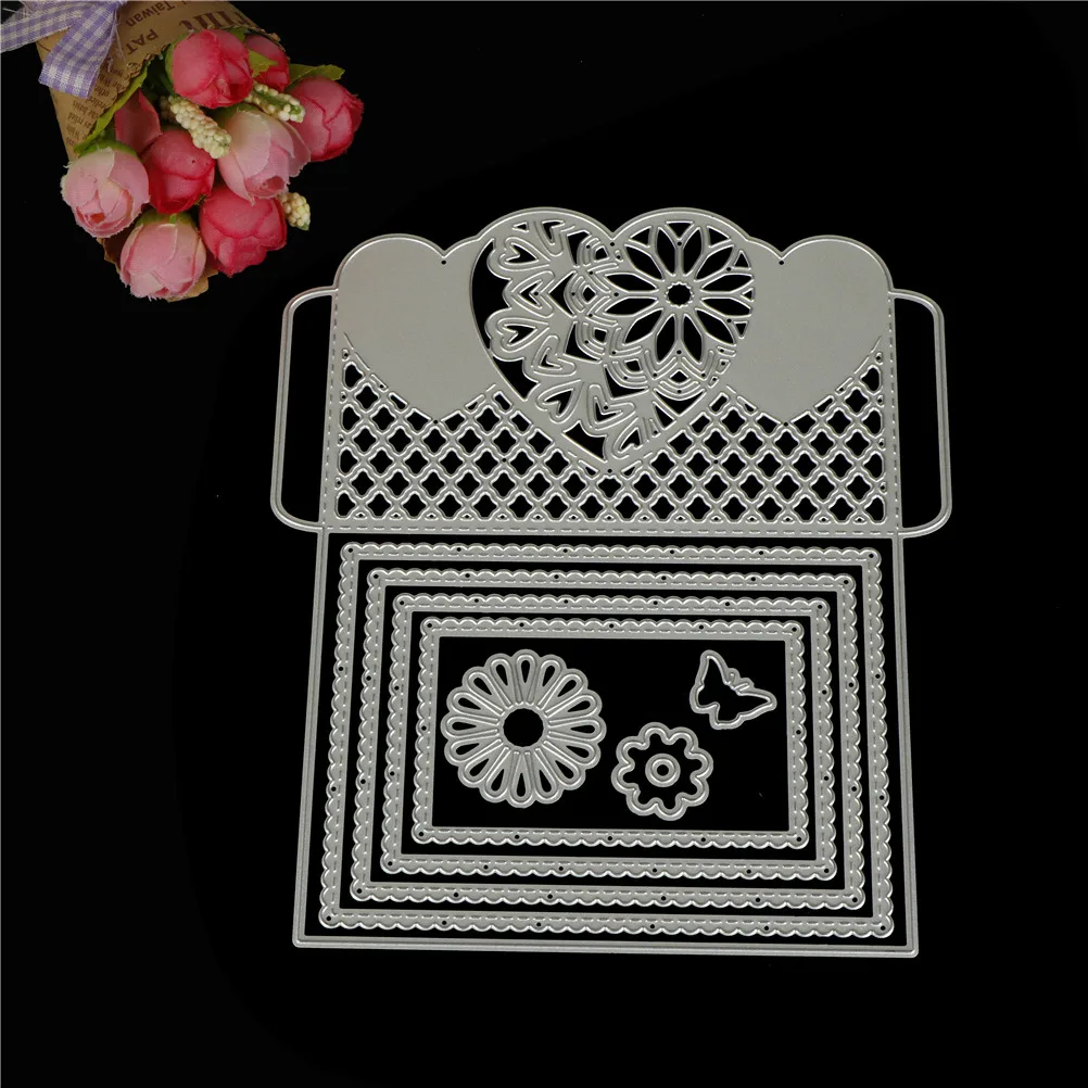 Crafts Die Cuts Lace Flower Metal Cutting Dies Stencil for DIY