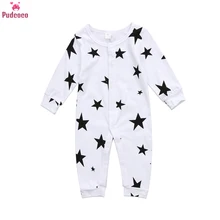Autumn Winter Newborn Jumpsuit Baby Boy Clothes Cotton Warm Romper Baby Girl Onesie Stars Pattern Infant Rompers цена Autumn Winter Newborn Jumpsuit Baby Boy Clothes Cotton Warm Romper Baby Girl Onesie Stars Pattern Infant Rompers цены онлайн