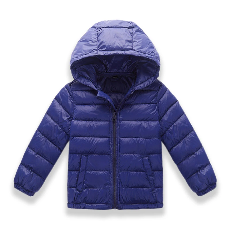 8 colors Winter Jacket Kids for Girl Warm hooded Down