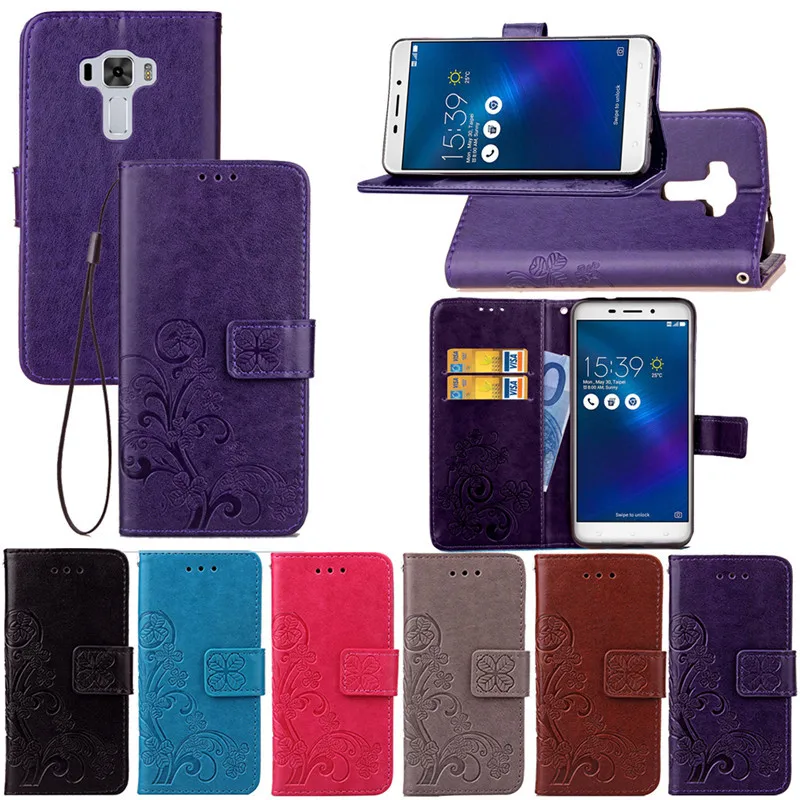 Кожаный чехол для ASUS ZC551KL Zenfone 3 Laser ZC551 ZC 551 KL 551KL телефона Z01BD Z01BS ASUS_Z01BD с откидной