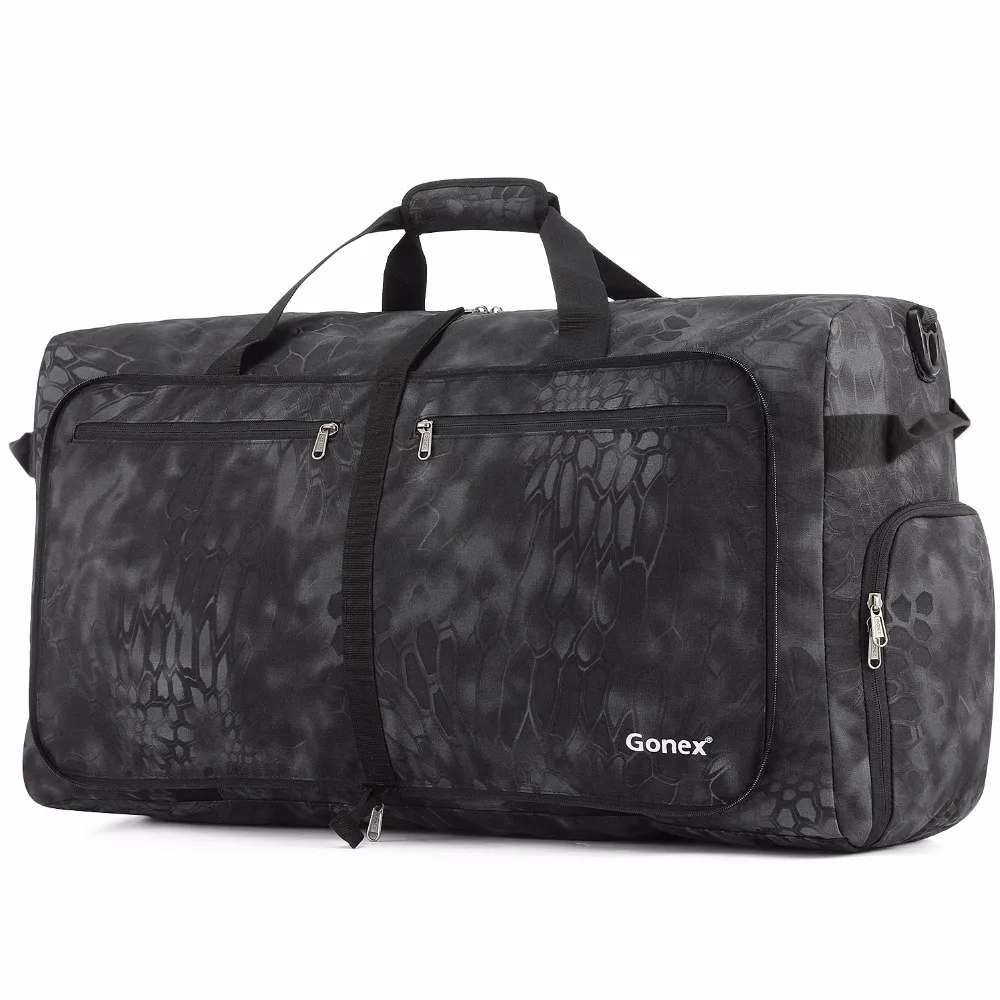 Gonex 100L Cordura дорожная сумка для путешествий Складная сумка для багажа удобная сумка на плечо Тактическая Военная стильная деловая походная спортивная сумка