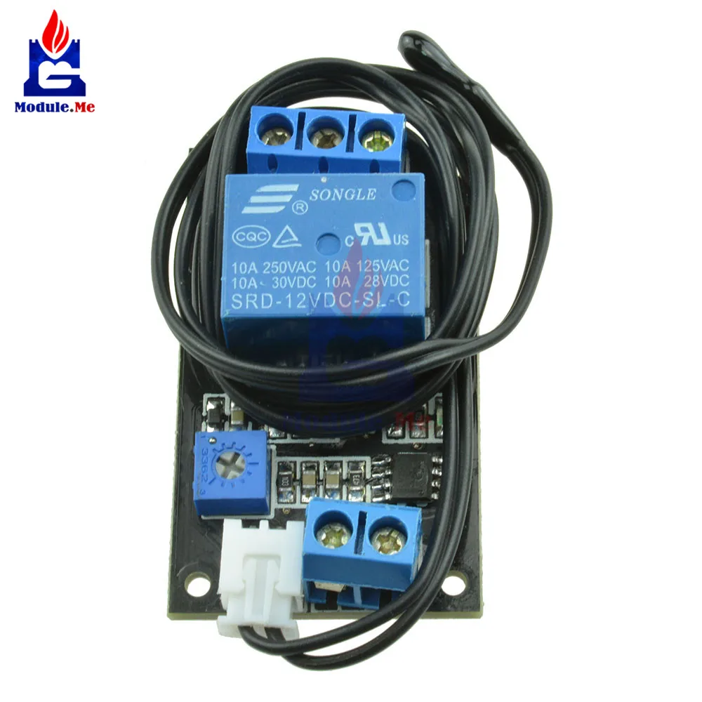 

1 Channel 12V Thermistor Humidity Relay Humidity and Temperature Control Switch Relay Module