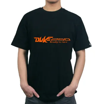 

KODASKIN MOTO style Pure 100% Cotton Printed O Neck Summer T shirt For Duke 250 Guys' Tops Tees