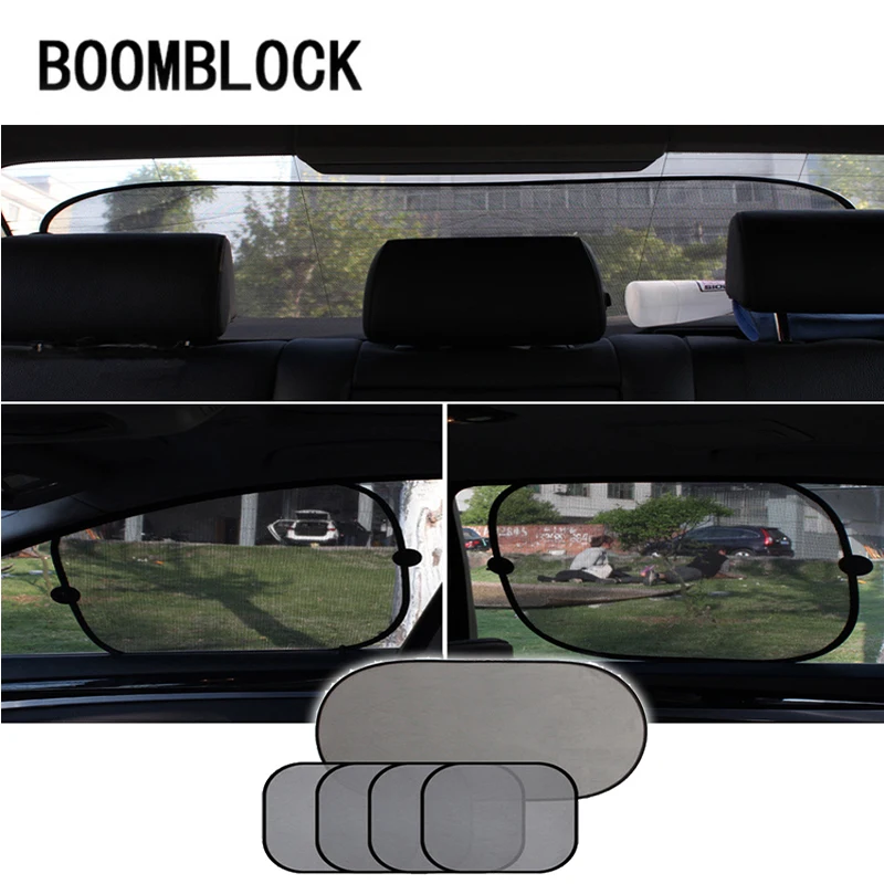 BOOMBLOCK лобовое стекло автомобиля солнцезащитный козырек Чехлы сетка для Mazda 3 6 Toyota