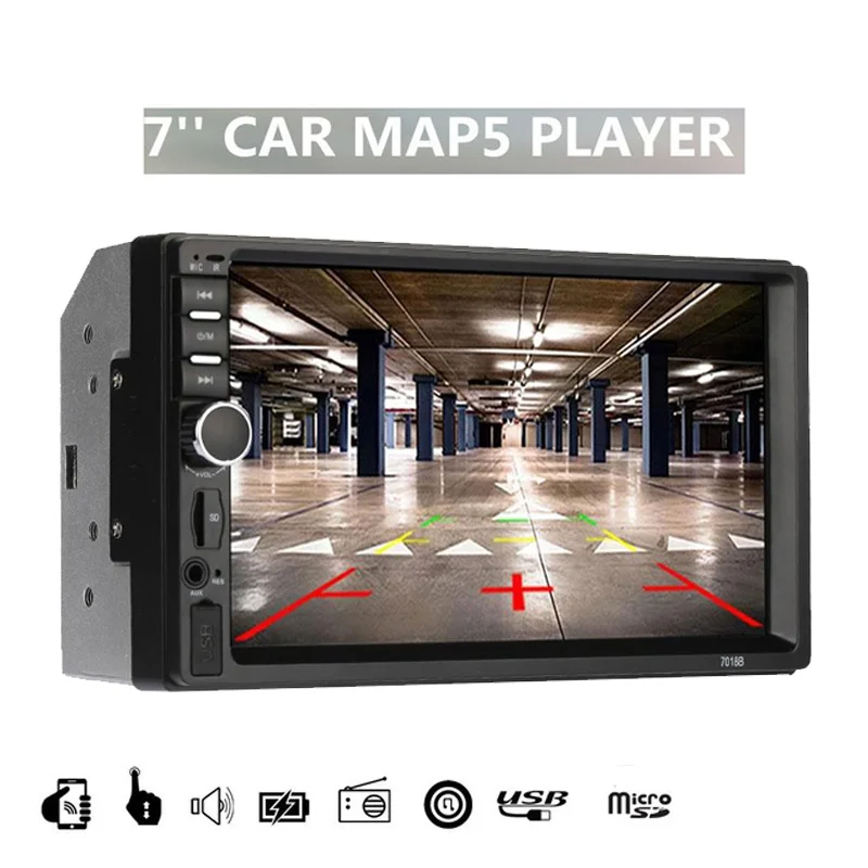 

Vehemo 7 Inches MP5 Player USB Car MP5 Universal Automobile FM Radio