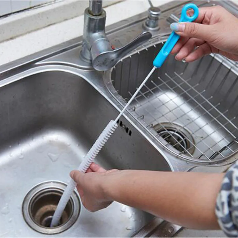 

Sewer Cleaning Home Bendable Sink Tub Toilet Dredge Pipe Snake Brush Tools Creative Bathroom Kitchen Accessories