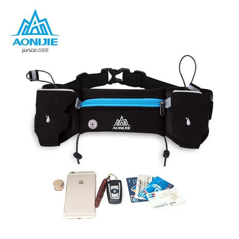Беговая поясная сумка для активного отдыха, спортивные походные гонки, тренажерный зал, фитнес легкий гидрационный ремень, бутылка для воды, сумка