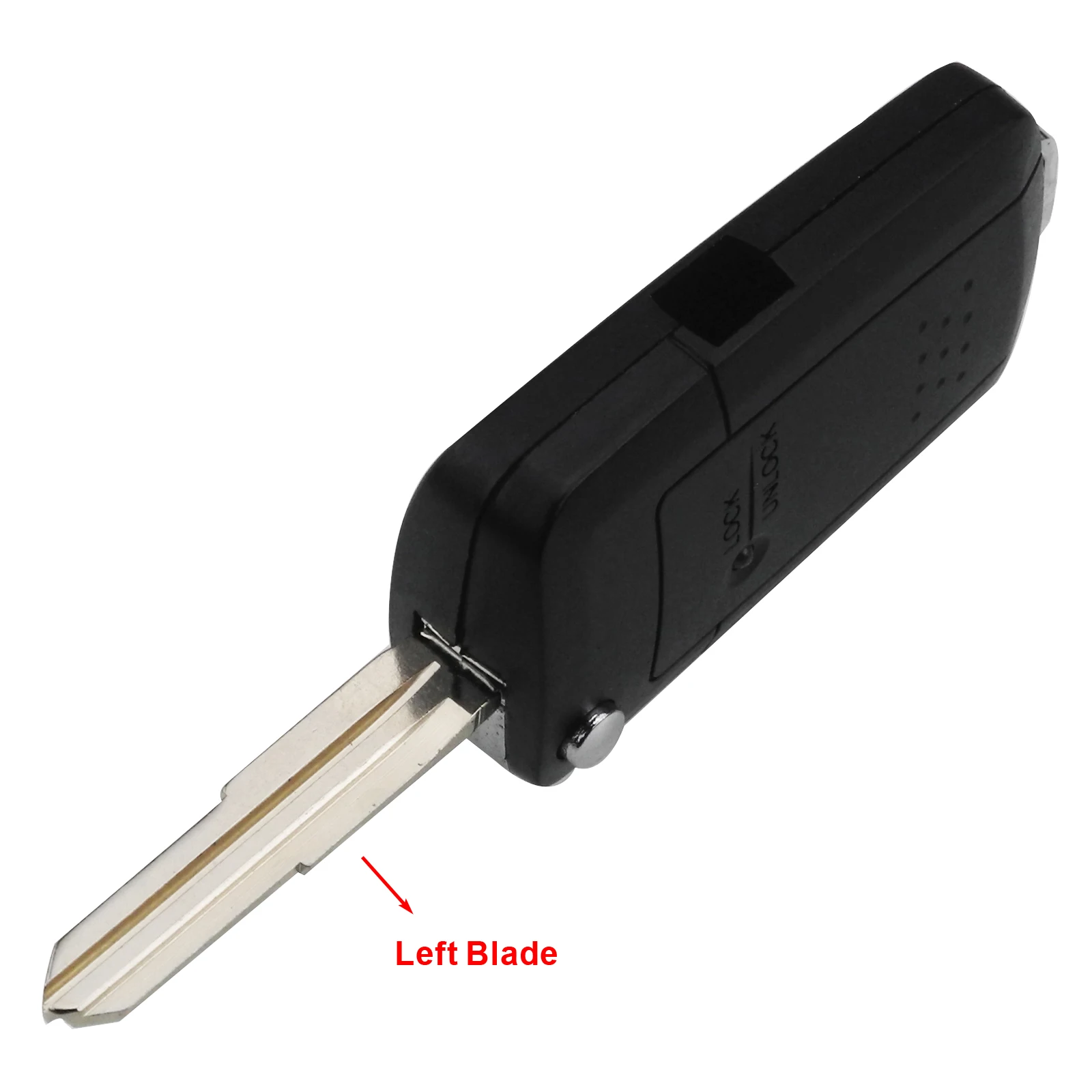 Keyforkess 10 pz/lotto di Vibrazione Chiave Borsette per Hyundai hi Getz Accent per Kia Rio Picanto Carens Modificato 1 Tasto Laterale caso Fob chiave -