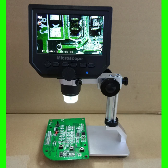 Алюминиевый сплав стент Портативный USB цифровой электронный микроскоп универсальный настольный держатель для ремонта материнской платы pcb
