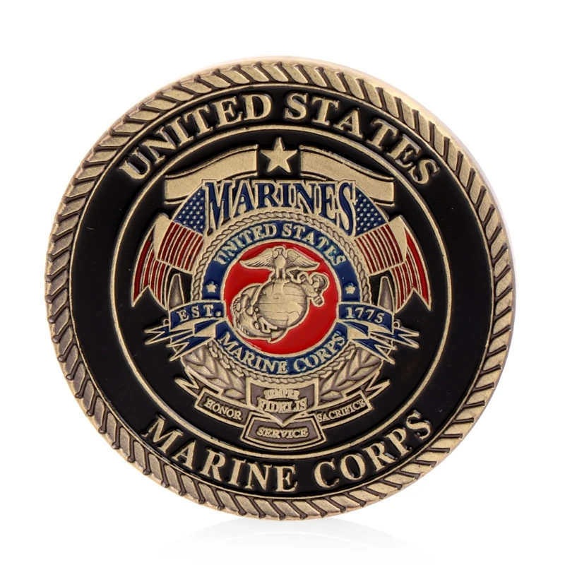 Соединенные Штаты морской пехоты памятная монета коллекционные ремесло подарок