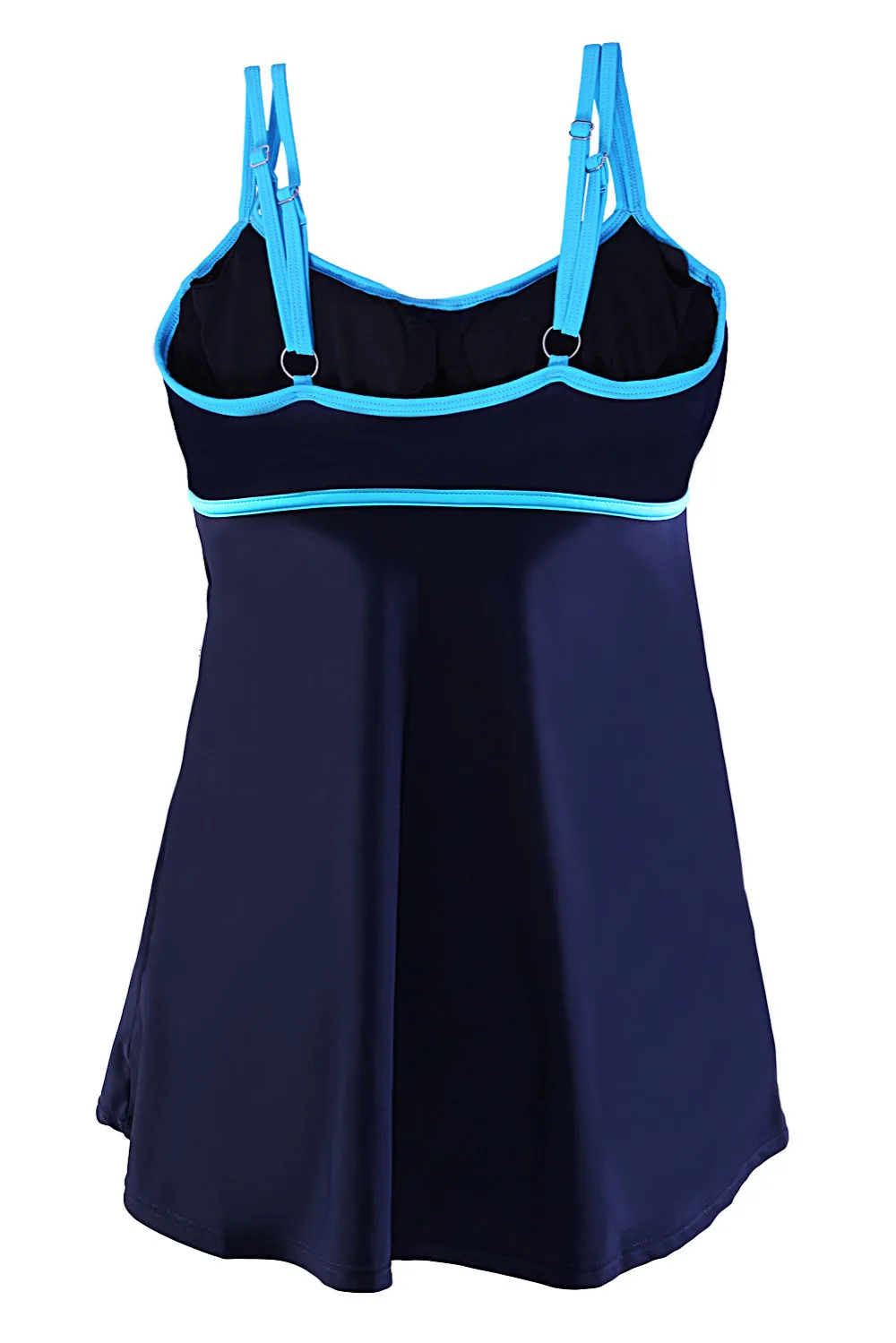 Stylish-Double-Shoulder-Straps-Navy-One-piece-Swimdress-LC41921-3-7