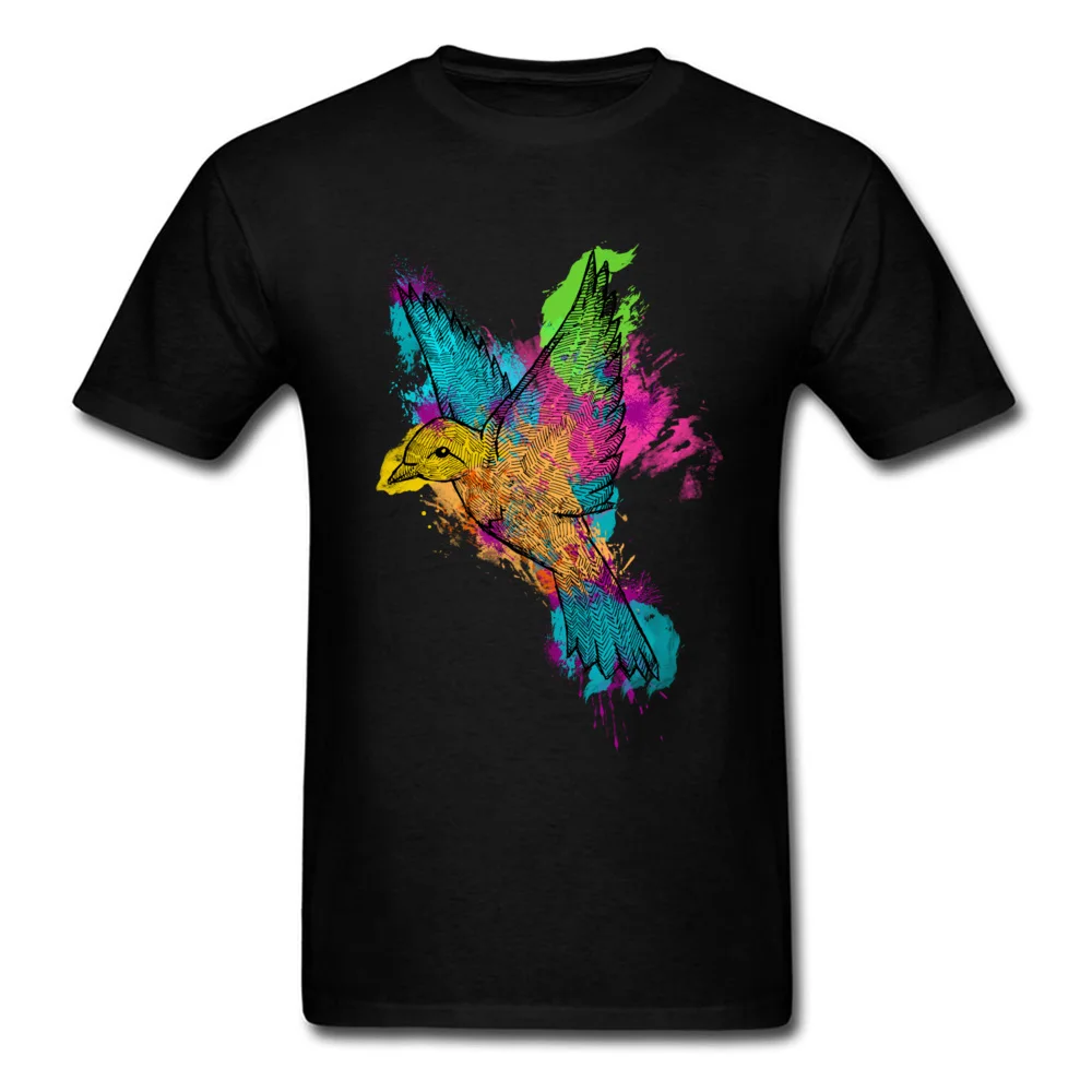 Watercolor Bird_black