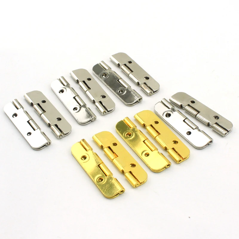 Dobradiça de mola de ferro, 20 peças,