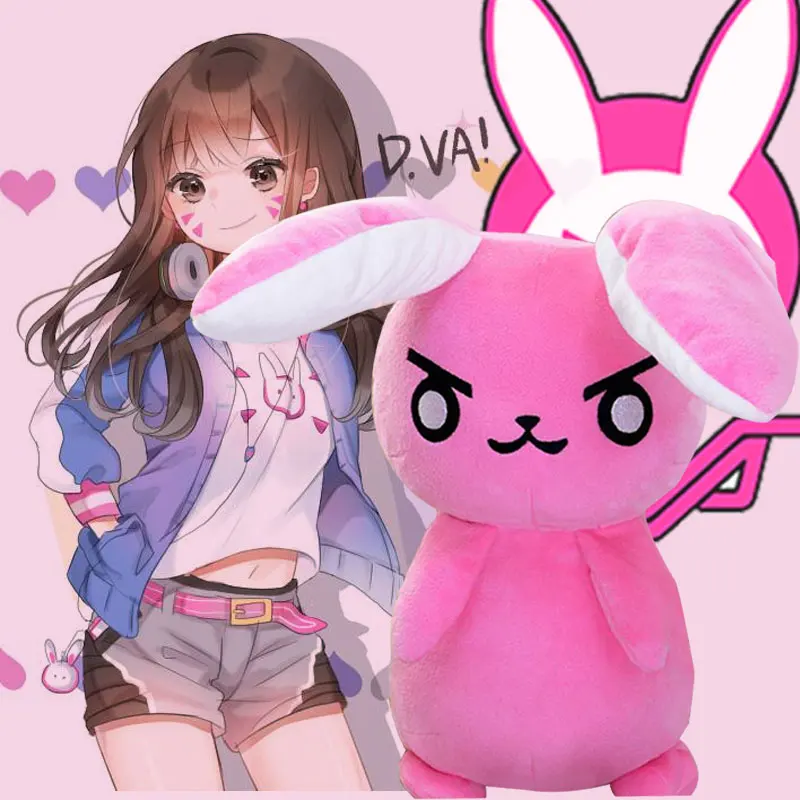 Игрушка плюшевая в виде кролика Dva 50 см|Персонажи мультфильмов и кино| |
