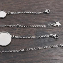 2 шт./лот, 12 мм, 14 мм, 16 мм, 18 мм, 20 мм, новинка, нержавеющая сталь, 316, высокое качество, браслет на основе браслета, фурнитура для установки лотка, Камея