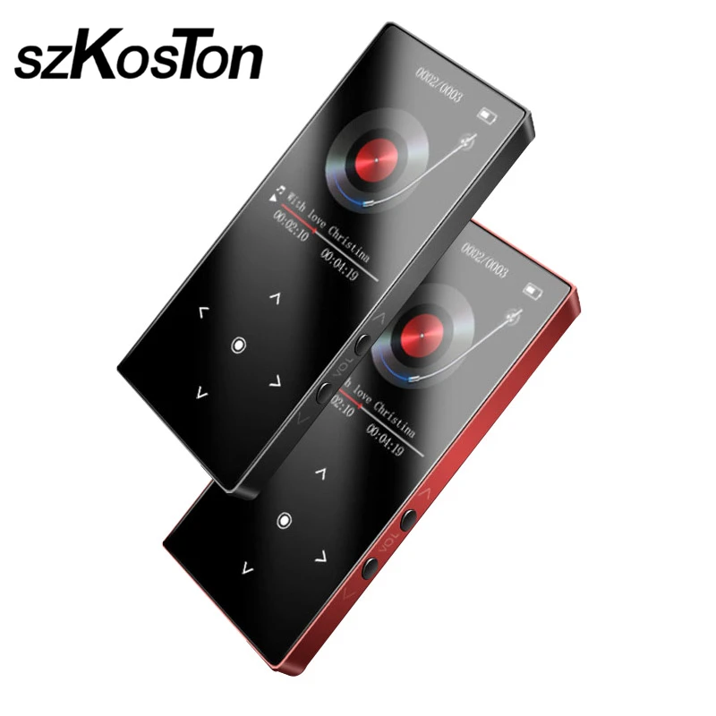 

MP3 Player with Screen HIFI Music Players Bluetooth MP3 Player 8GB Support E-book FM Radio Recorder TF Card Portable Walkman