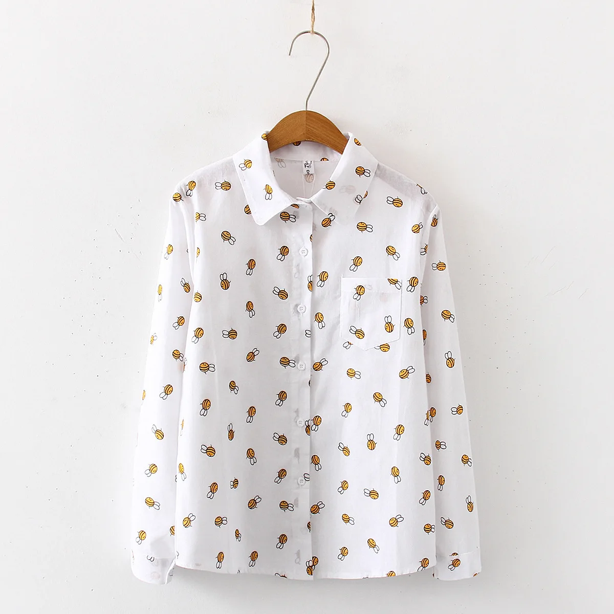 Women Autumn New Fashion Bees Print 
