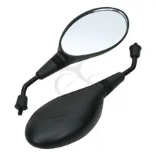 Universal Motorcycle Rear view Mirrors For GY6 Moped ATV 8 Vespa Scooter 8MM