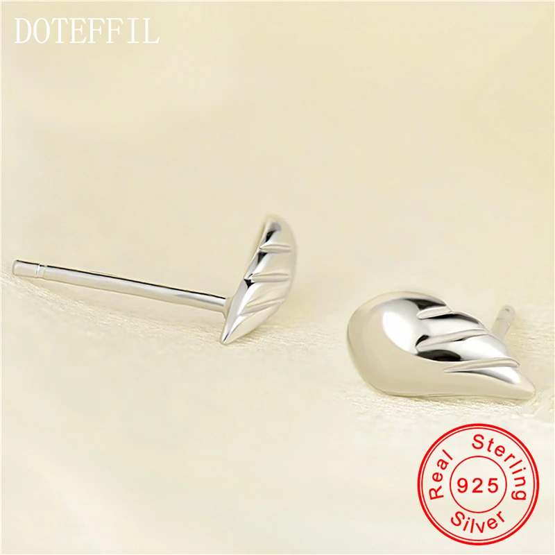 Женские серьги из серебра 925 пробы с перьями|925 sterling|925 sterling silver earringssilver earrings |