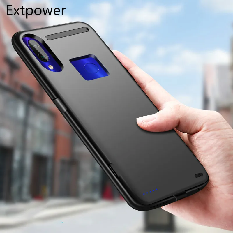 Внешний портативный чехол Extpower для зарядки аккумуляторов Xiaomi Redmi Note7Pro зарядное